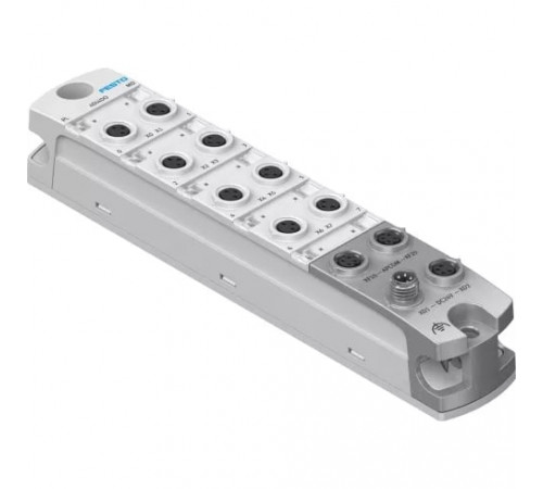 Модуль цифрового ввода/вывода Festo CPX-AP-I-4DI4DO-M8-3P Модуль цифрового ввода/вывода Festo CPX-AP-I-4DI4DO-M8-3P