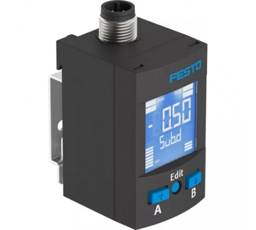 Датчик давления Festo SPAU-P2R-W-G18FD-L-PNLK-PNVBA-M8U Датчик давления Festo SPAU-P2R-W-G18FD-L-PNLK-PNVBA-M8U