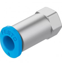 Штуцер цанговый с внутренней резьбой Festo QSMF-M5-4
