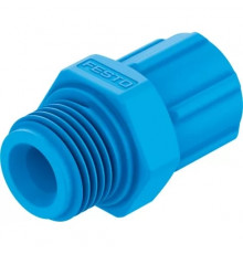Штуцер ниппельный с накидной гайкой Festo CK-1/4-PK-4-KU