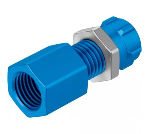 Штуцер ниппельный с накидной гайкой Festo QCK-1/8-PK-4-B Штуцер ниппельный с накидной гайкой Festo QCK-1/8-PK-4-B