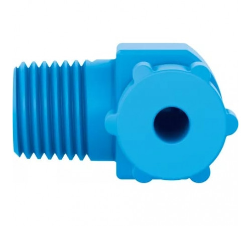 Штуцер ниппельный угловой с накидной гайкой Festo GCK-1/4-PK-6-KU Штуцер ниппельный угловой с накидной гайкой Festo GCK-1/4-PK-6-KU