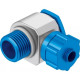Штуцер ниппельный угловой с накидной гайкой Festo LCK-1/8-PK-6-KU