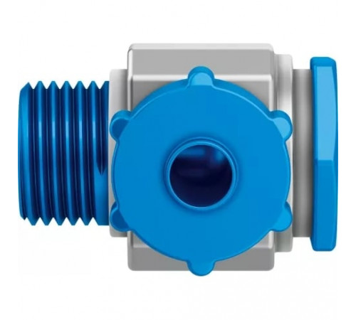 Штуцер ниппельный угловой с накидной гайкой Festo LCK-1/8-PK-6-KU Штуцер ниппельный угловой с накидной гайкой Festo LCK-1/8-PK-6-KU