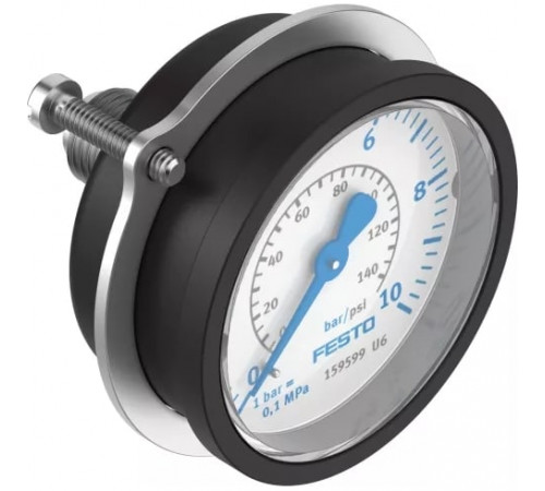 Фланцевый манометр Festo FMA-50-10-1/4-EN Фланцевый манометр Festo FMA-50-10-1/4-EN