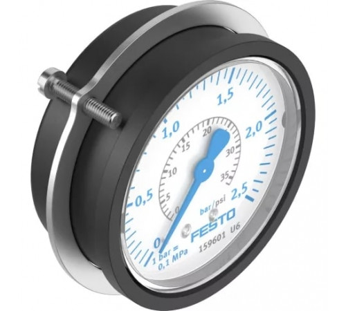 Фланцевый манометр Festo FMA-63-2,5-1/4-EN Фланцевый манометр Festo FMA-63-2,5-1/4-EN