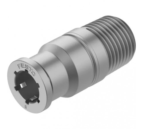Штуцер цанговый с внутренним шестигранником Festo CRQS-1/4-8-I из нержавеющей стали Штуцер цанговый с внутренним шестигранником Festo CRQS-1/4-8-I из нержавеющей стали