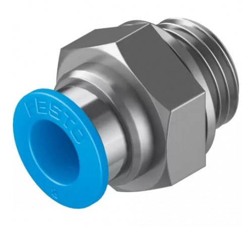 Штуцер цанговый Festo QS-G1/4-8 Штуцер цанговый Festo QS-G1/4-8