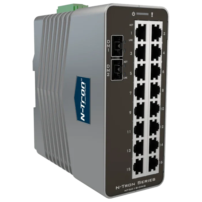 N-Tron NT-5018-DM2-0000 — управляемый ethernet-коммутатор