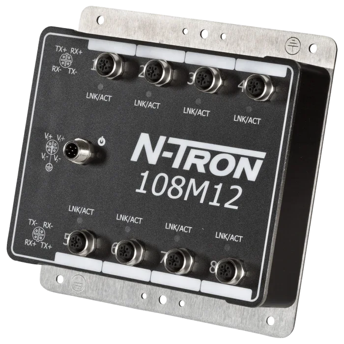 N-Tron 108M12 — неуправляемый ethernet-коммутатор