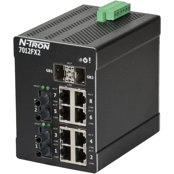 N-Tron 7012FX2-ST — управляемый ethernet-коммутатор