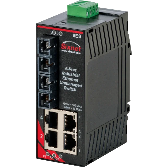 N-Tron SL-6ES-4SC — неуправляемый ethernet-коммутатор