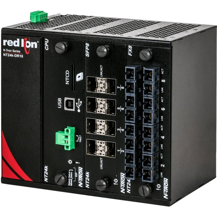 N-Tron NT24K-DR16-AC — управляемый ethernet-коммутатор