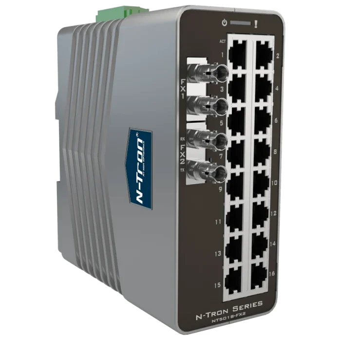 N-Tron NT-5018-FX2-ST00 — управляемый ethernet-коммутатор
