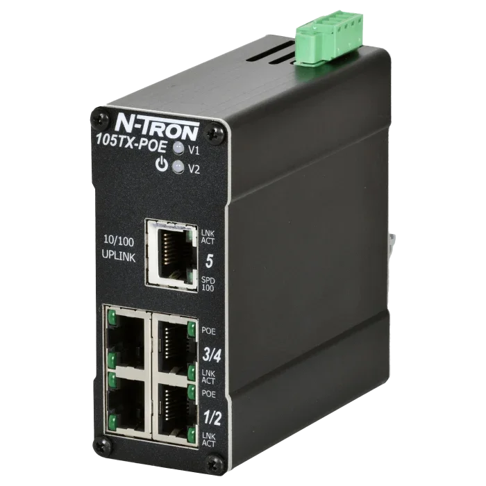 N-Tron 105TX-POE — неуправляемый ethernet-коммутатор