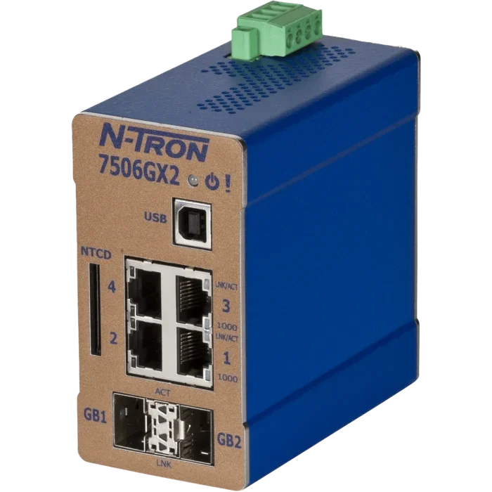 N-Tron 7506GX2 — управляемый ethernet-коммутатор