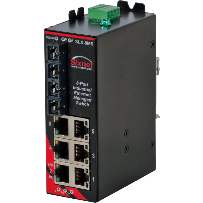 N-Tron SLX-8MS-4SC — управляемый ethernet-коммутатор
