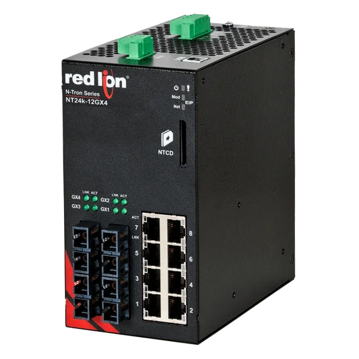 N-Tron NT24K-12GX4-SC — управляемый ethernet-коммутатор