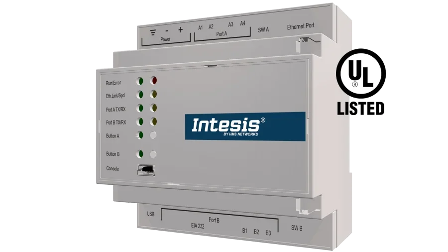 Intesis INKNXLGE016O000 — шлюз для тепловых насосов