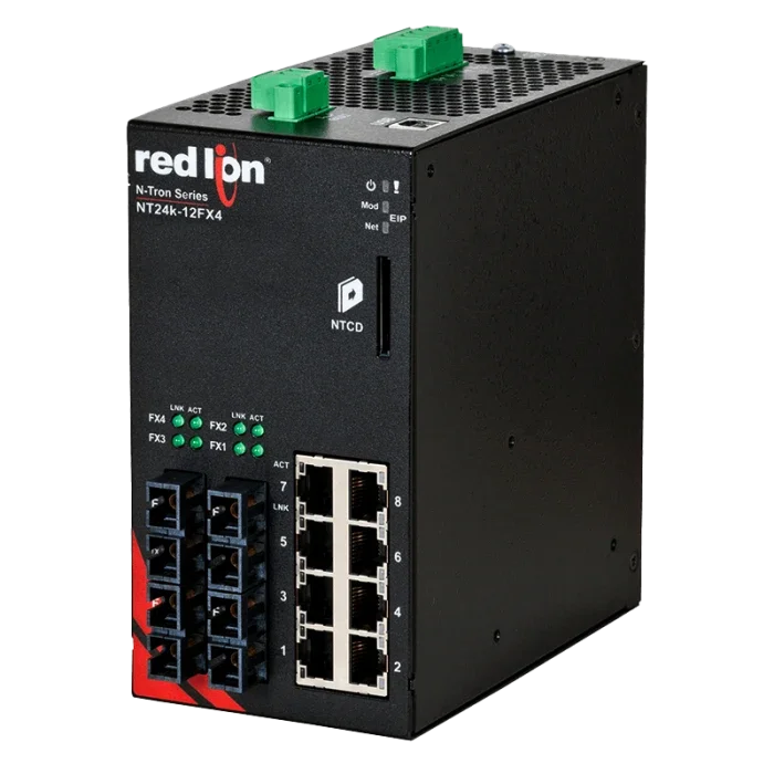 N-Tron NT24K-12FX4-SC — управляемый ethernet-коммутатор