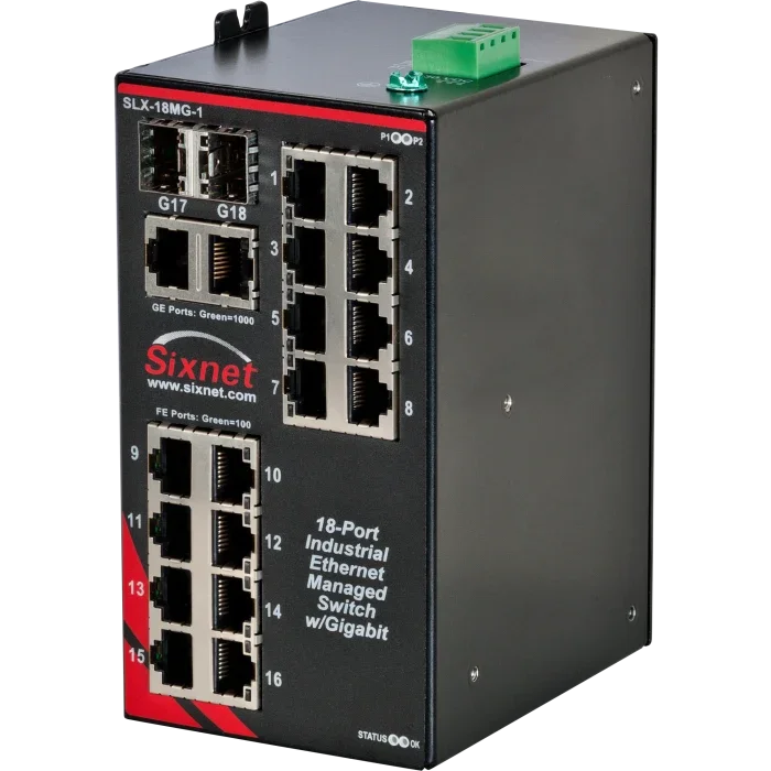 N-Tron SLX-18MG-1 — управляемый ethernet-коммутатор
