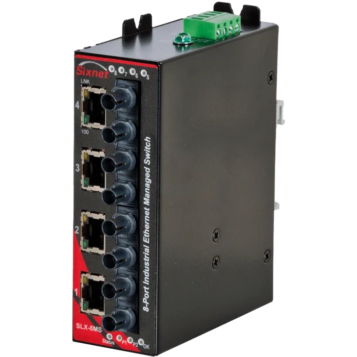 N-Tron SLX-8MS-8ST — управляемый ethernet-коммутатор