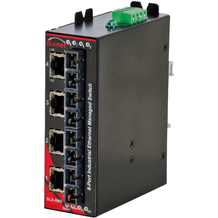 N-Tron SLX-8MS-8SC — управляемый ethernet-коммутатор