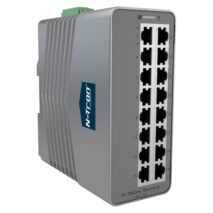 N-Tron NT-116-0000-0000 — неуправляемый ethernet-коммутатор