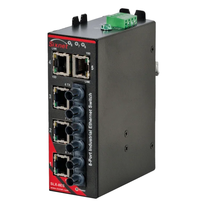 N-Tron SLX-8ES-6ST — неуправляемый ethernet-коммутатор
