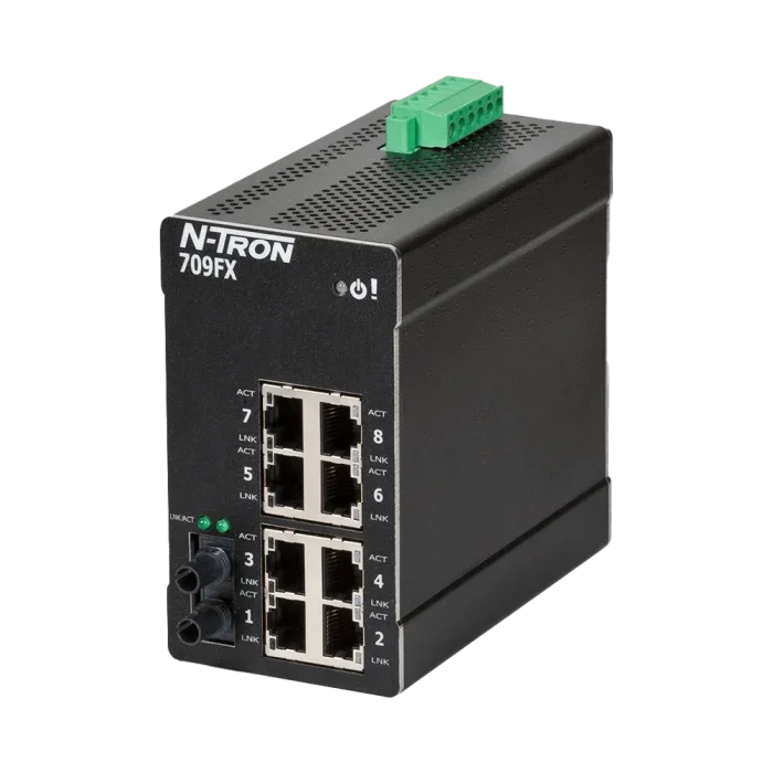 N-Tron 709FX-ST — управляемый ethernet-коммутатор