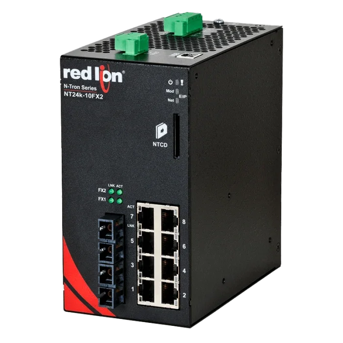 N-Tron NT24K-10FX2-SC — управляемый ethernet-коммутатор
