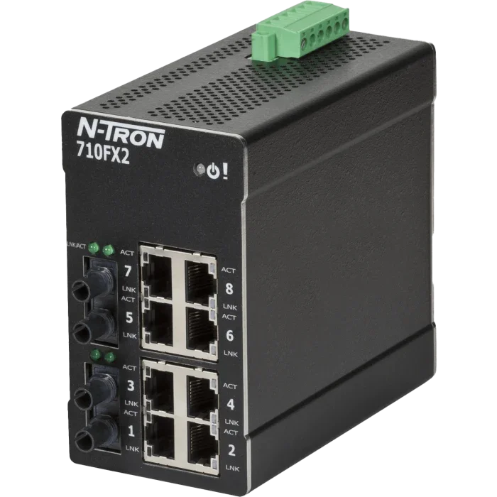 N-Tron 710FX2-ST — управляемый ethernet-коммутатор