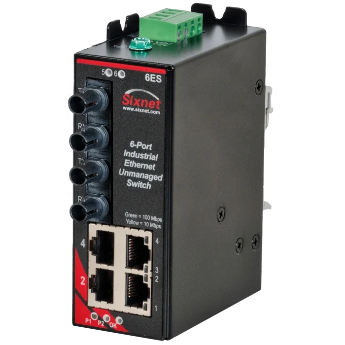 N-Tron SLX-6ES-4ST — неуправляемый ethernet-коммутатор