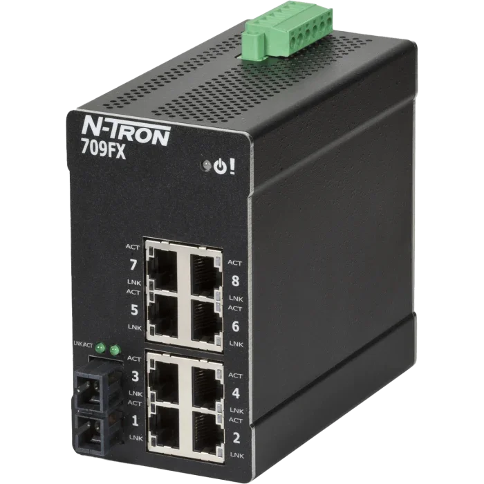 N-Tron 709FX-SC — управляемый ethernet-коммутатор