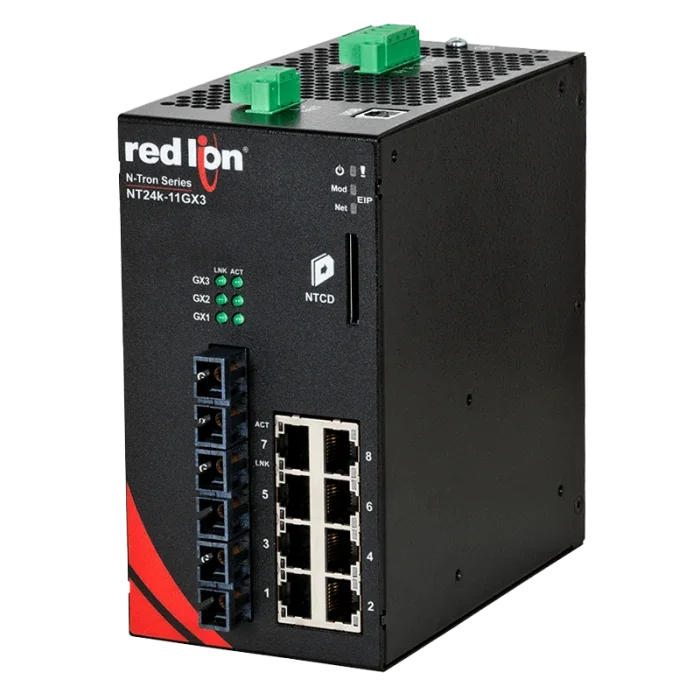 N-Tron NT24K-11GX3-SC — управляемый ethernet-коммутатор