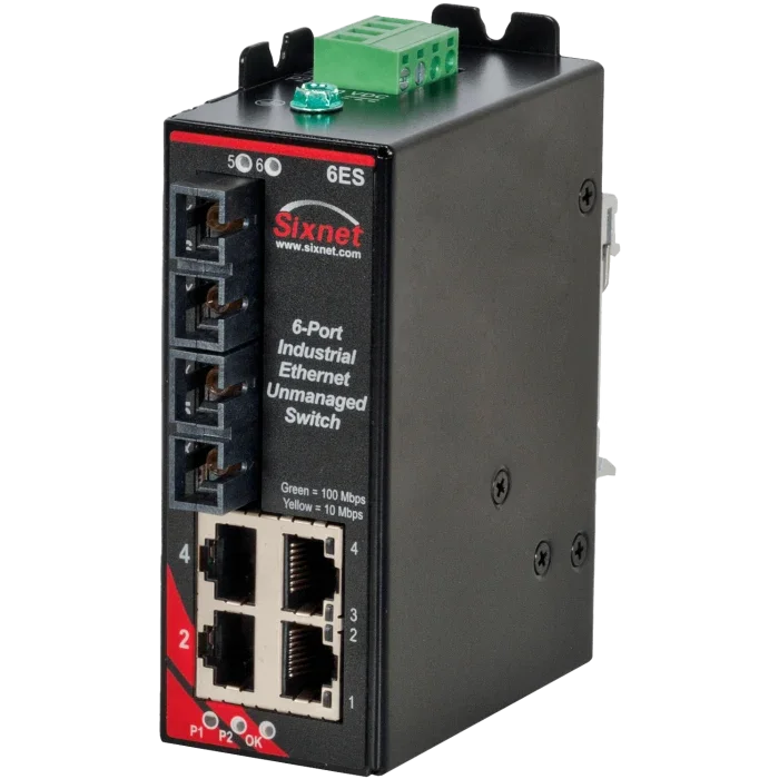 N-Tron SLX-6ES-4SC — неуправляемый ethernet-коммутатор