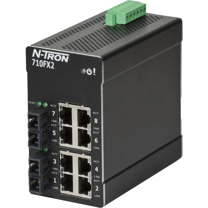 N-Tron 710FX2-SC — управляемый ethernet-коммутатор
