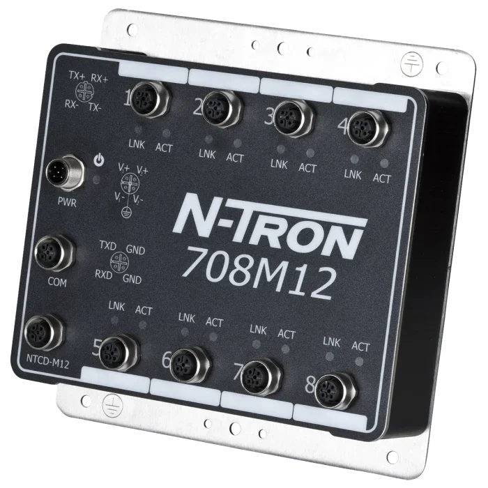 N-Tron 708M12 — управляемый ethernet-коммутатор