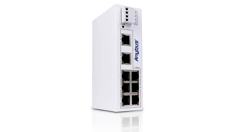 Anybus AWB5001-B — неуправляемый ethernet-коммутатор