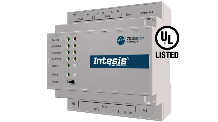 Intesis IN701KNX1000000 — шлюз автоматизации зданий