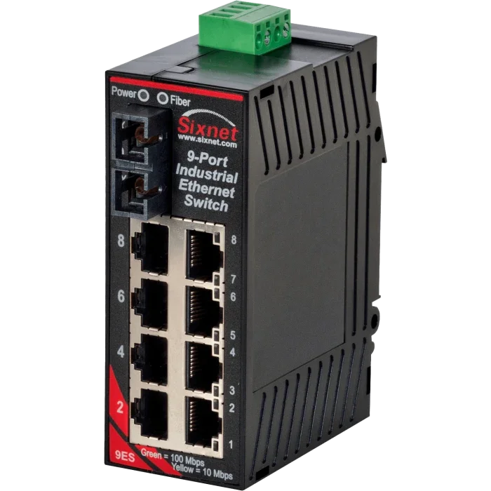N-Tron SL-9ES-2SC — неуправляемый ethernet-коммутатор