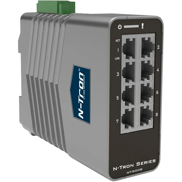 N-Tron NT-5008-000-0000 — управляемый ethernet-коммутатор