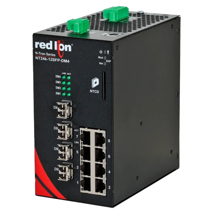 N-Tron NT24K-12SFP-DM4 — управляемый ethernet-коммутатор