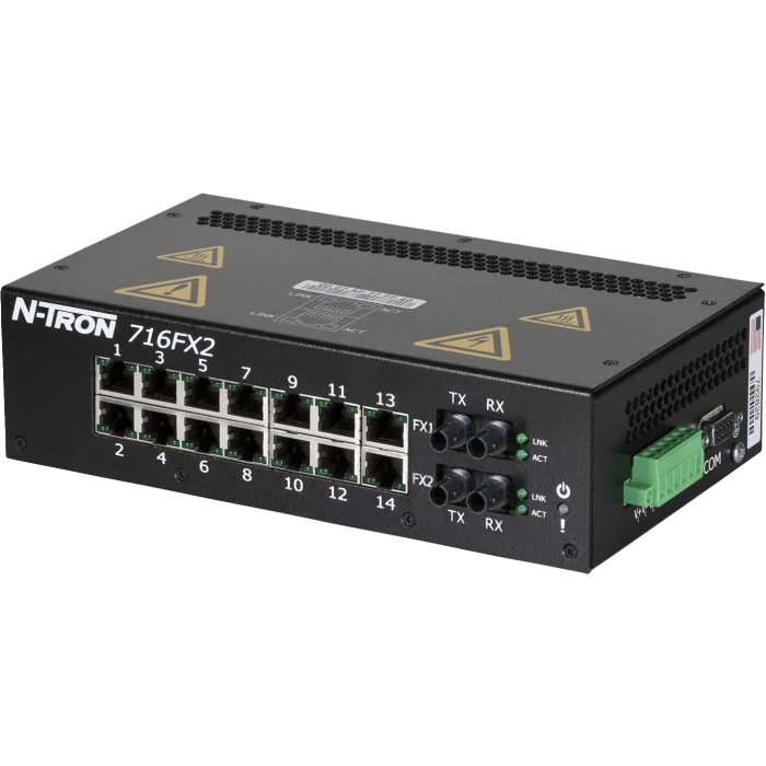N-Tron 716FX2-ST — управляемый ethernet-коммутатор