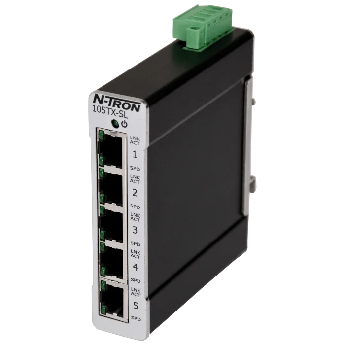 N-Tron 105TX-SL — неуправляемый ethernet-коммутатор