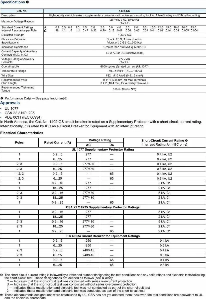 Allen-Bradley 1492-GS1G030 (1492GS1G030)