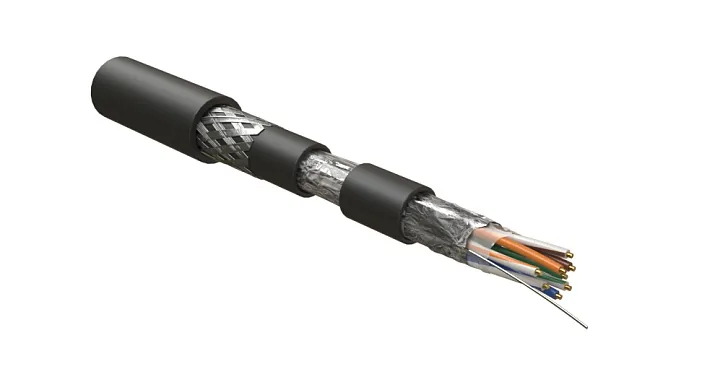 Hyperline IFUTP4-C5E-S24-1-ARM-W-LSZH-NY-BK (IFUTP4C5ES241ARMWLSZHNYBK)
