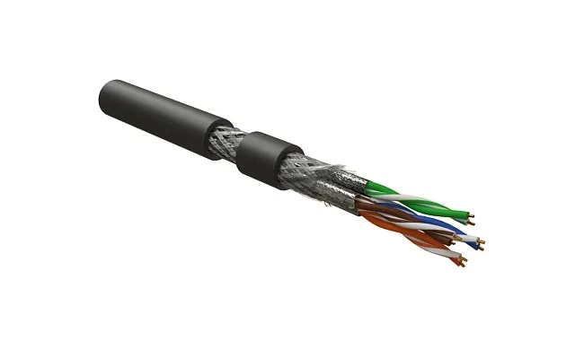 Hyperline ISFTP4-C6A-P23-7-SHF2-BK (ISFTP4C6AP237SHF2BK)
