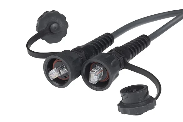 Hyperline PC-IE-LPM-UTP-RJ45-RJ45-C5e-3M-BK (PCIELPMUTPRJ45RJ45C5e3MBK)