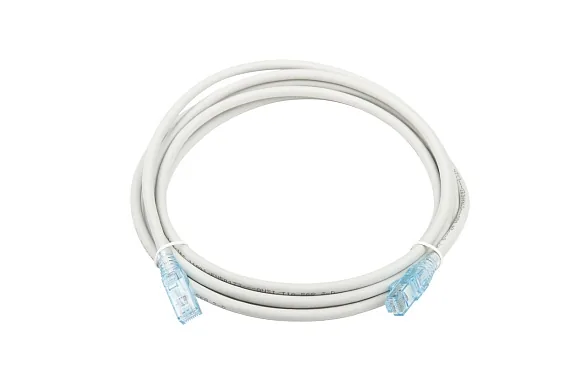 Hyperline PC-LPM-UTP-RJ45-RJ45-C6-3M-LSZH-GY (PCLPMUTPRJ45RJ45C63MLSZHGY)